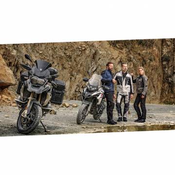 Geacă Moto din Textil RICHA TOUAREG 2 · Gri / Negru  - 9