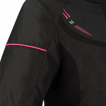 Geacă Moto Damă din Textil BERING LADY PARADISE · Negru / Roz  - 6