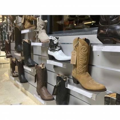 Botine Cowboy Damă SENDRA BOOTS 15107 Debora Baltoro Blanco - Cracked Foxil · Alb  - 6