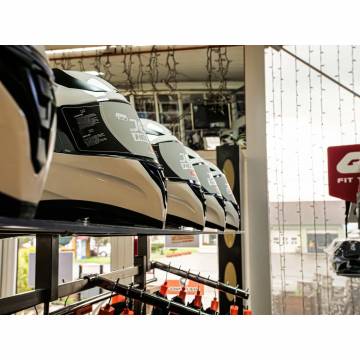 Cască Moto Integrală JET RAID · Alb  - 7