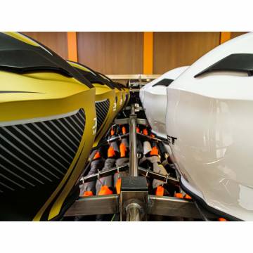 Cască Moto Flip-Up JET RUMBLE Scorpion · Galben / Negru  - 7