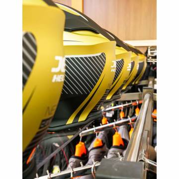 Cască Moto Flip-Up JET RUMBLE Scorpion · Galben / Negru  - 4