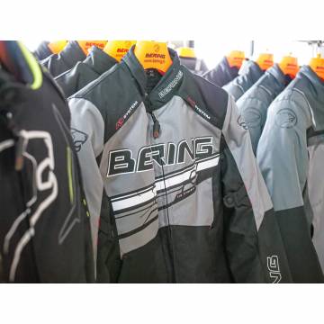 Geacă Moto din Textil BERING BARIO · Gri / Negru  - 8