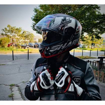 Geacă Moto din Textil BERING BARIO · Gri / Negru  - 4