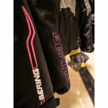 Geacă Moto Damă din Textil BERING LADY BARIO · Roz / Negru  - 15