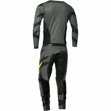 Tricou Enduro - Cross THOR PRIME PRO CAST · Verde / Negru  - 4