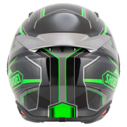 Cască Moto Integrală SHOEI NXR2 Prologue TC-4 · Negru / Verde / Gri  - 4