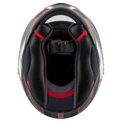 Cască Moto Integrală SHOEI NXR2 Prologue TC-5 · Negru / Alb / Roșu  - 6