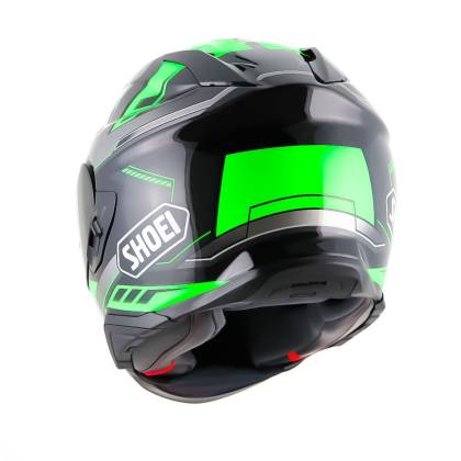 Cască Moto Integrală SHOEI GT-AIR II APERTURE TC-4 · Negru / Gri / Verde  - 6