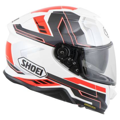 Cască Moto Integrală SHOEI GT-AIR II APERTURE TC-6 · Alb / Negru / Roșu  - 4