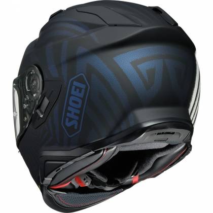 Cască Moto Integrală SHOEI GT-AIR II QUBIT TC-5 · Negru Mat / Albastru / Alb  - 4