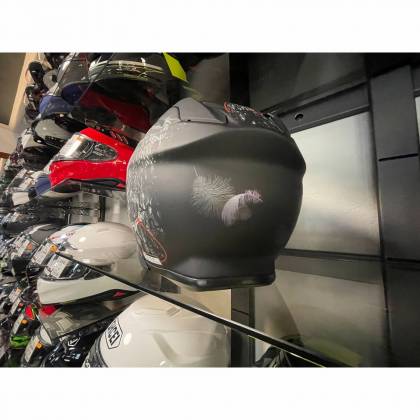 Cască Moto Integrală SHOEI GT-AIR II UBIQUITY TC-9 · Negru Mat / Gri  - 6