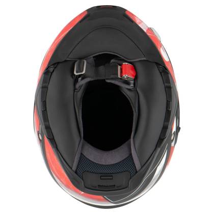 Cască Moto Flip-Up SHOEI NEOTEC-II JAUNT TC-1 · Negru / Alb / Roșu  - 7