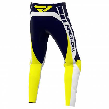 Pantaloni Enduro Copii FXR RACING CLUTCH PRO MX · Albastru / Alb / Galben  - 1