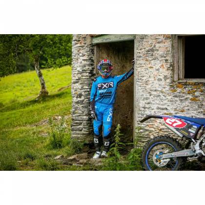 Pantaloni Enduro FXR RACING OFF-ROAD MX · Negru / Galben-Fluo  - 5