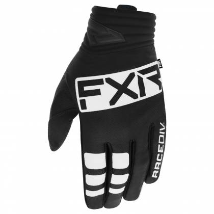 Mănuși Enduro FXR RACING PRIME MX · Negru / Alb  - 0