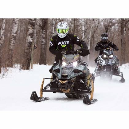 Geacă Snowmobil FXR RACING ADRENALINE F.A.S.T. · Negru / Verde-Fluo  - 9