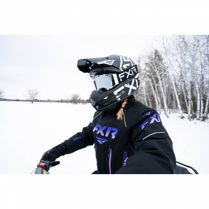 Geacă Snowmobil Damă FXR RACING ADRENALINE F.A.S.T. · Negru / Roz  - 5