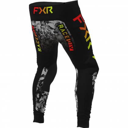 Pantaloni Enduro Copii FXR RACING PODIUM MX · Negru / Gri  - 1
