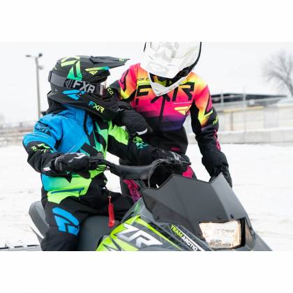 Cască Enduro - Cross Copii FXR RACING LEGION · Negru Mat / Galben-Fluo  - 7