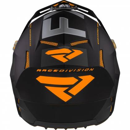 Cască Enduro - Cross - Snowmobil FXR RACING CLUTCH EVO · Negru / Portocaliu  - 4