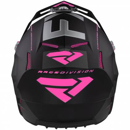 Cască Enduro - Cross - Snowmobil Damă FXR RACING CLUTCH EVO · Negru / Roz  - 4