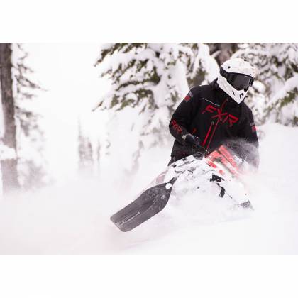 Cască Enduro - Cross - Snowmobil FXR RACING HELIUM PRIME 2022 · Alb / Gri  - 8