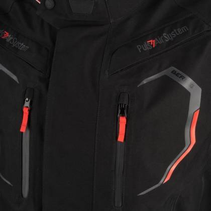 Geacă Moto din Textil GoreTex BERING HURRICANE GTX · Negru  - 5