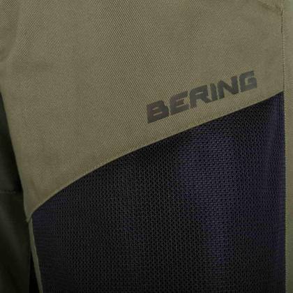 Pantaloni Moto de Vară din Textil BERING BAMAKO · Negru / Kaki  - 3