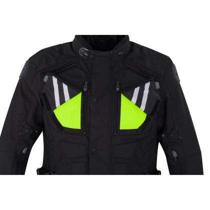 Geacă Moto din Textil BERING CARACAS · Negru  - 7