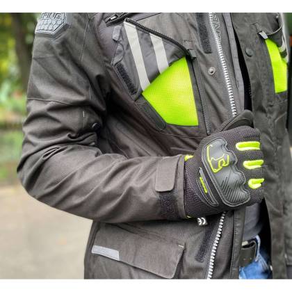 Geacă Moto din Textil BERING CARACAS · Negru  - 4