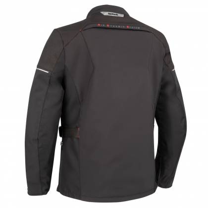Geacă Moto din Textil BERING COBALT · Negru / Roșu  - 4