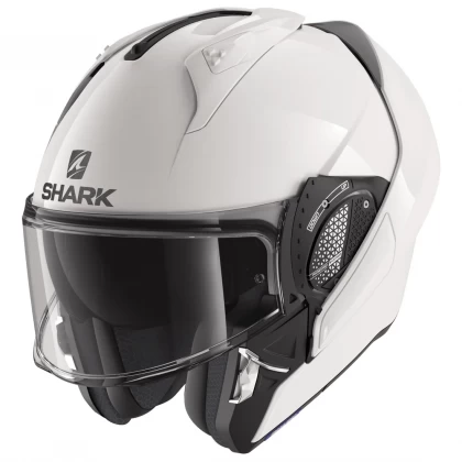 Cască Moto Modulară SHARK EVO GT BLANK · Alb  - 9
