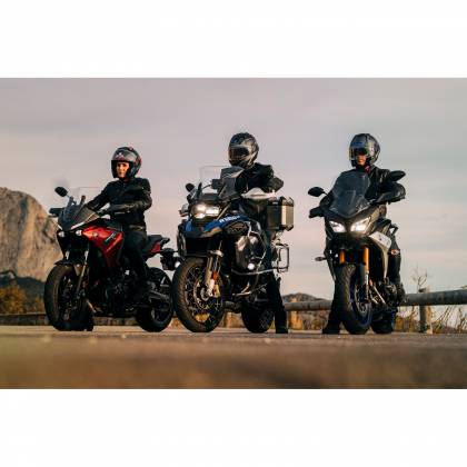 Cască Moto Modulară SHARK EVO GT ENCKE · Gri Mat / Galben / Negru  - 5