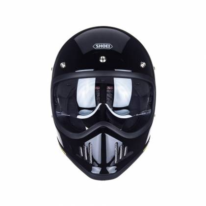 Cască Moto Dual-Sport Vintage SHOEI EX-ZERO · Negru  - 8
