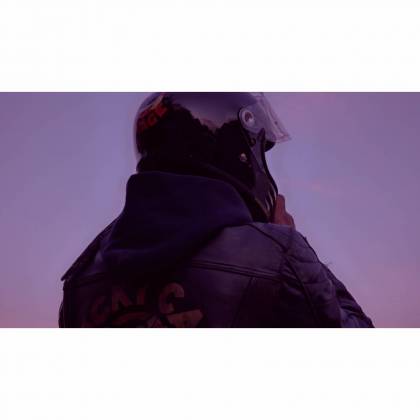 Cască Moto Integrală SHOEI GLAMSTER LUCKY CAT GARAGE TC-5 · Negru / Gri / Roșu  - 4