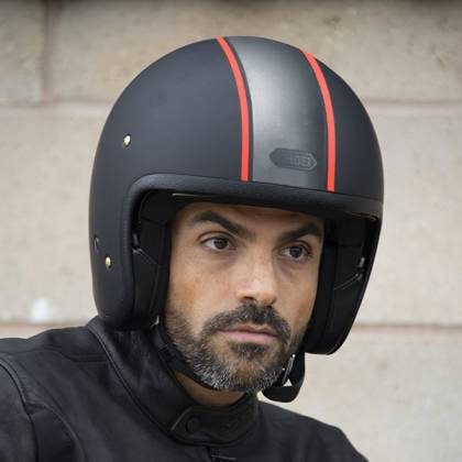 Cască Moto Open-Face SHOEI J.O CARBURETTOR TC-2 · Albastru / Alb  - 6