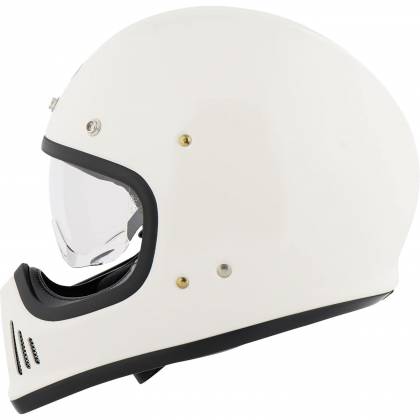 Cască Moto Dual-Sport Vintage SHOEI EX-ZERO · Alb  - 7