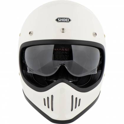 Cască Moto Dual-Sport Vintage SHOEI EX-ZERO · Alb  - 5