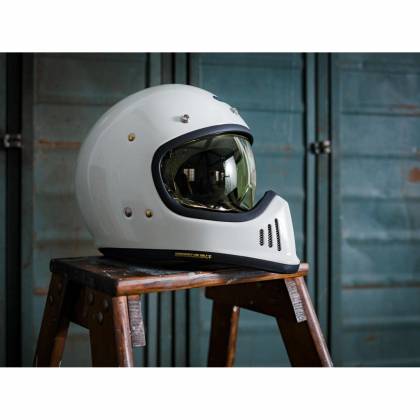 Cască Moto Dual-Sport Vintage SHOEI EX-ZERO · Gri  - 4