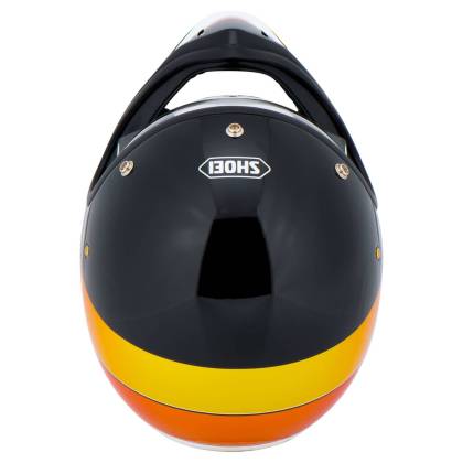 Cască Moto Dual-Sport Vintage SHOEI EX-ZERO EQUATION TC-10 · Negru / Portocaliu / Roșu / Alb  - 7