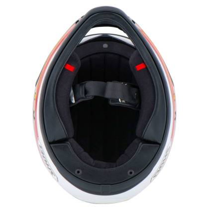 Cască Moto Dual-Sport Vintage SHOEI EX-ZERO EQUATION TC-10 · Negru / Portocaliu / Roșu / Alb  - 8