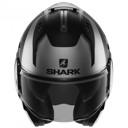 Cască Moto Modulară SHARK EVO ES KEDJE MAT · Gri / Negru  - 4