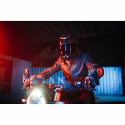 Cască Moto Integrală SHARK SPARTAN RS BLANK SP · Negru / Maro  - 5