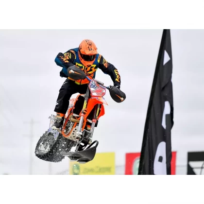 Cască Enduro - Cross - Snowmobil FXR RACING BLADE RACE DIV · Negru Mat / Galben-Fluo  - 6