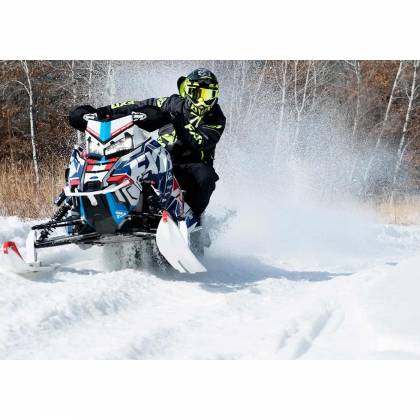 Cască Enduro - Cross - Snowmobil FXR RACING CLUTCH EVO LE · Negru / Roșu / Galben-Fluo  - 6
