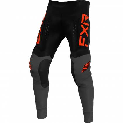 Pantaloni Enduro FXR RACING OFF-ROAD MX · Negru / Gri / Roșu  - 0