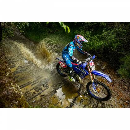 Pantaloni Enduro FXR RACING OFF-ROAD MX · Negru / Gri / Roșu  - 4