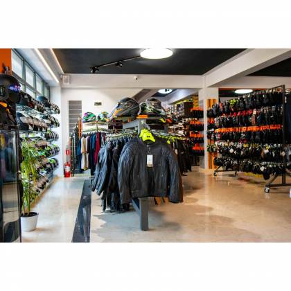 Geacă Moto din Piele RICHA YORKTOWN Mărimi Extra · Negru  - 6