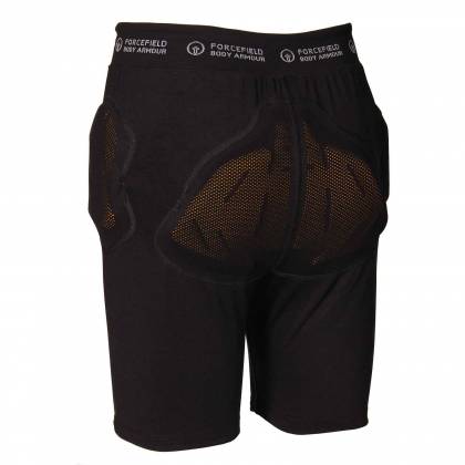 Pantaloni Protecție Enduro - Cross FORCEFIELD PRO SHORT L2 · Negru  - 2
